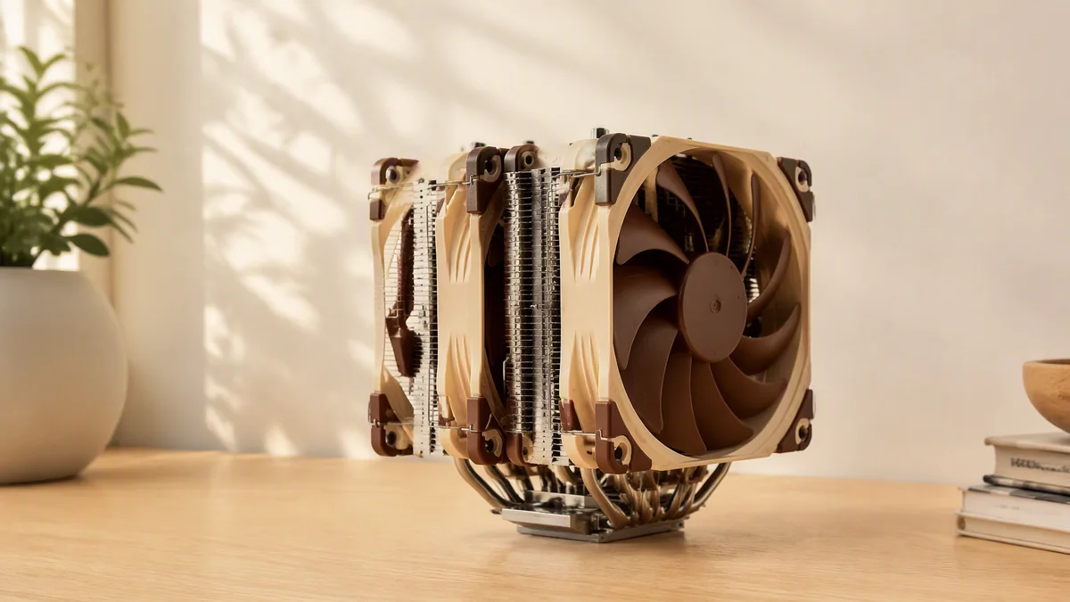 Noctua has no plans to introduce RGB lighting or screens to its coolers