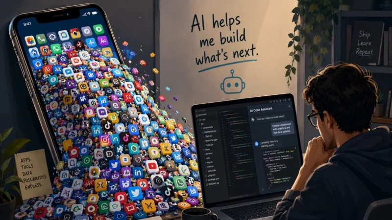 Vibe coding is flooding the App Store: 560,000 new apps in six months, and almost nobody is downloading them