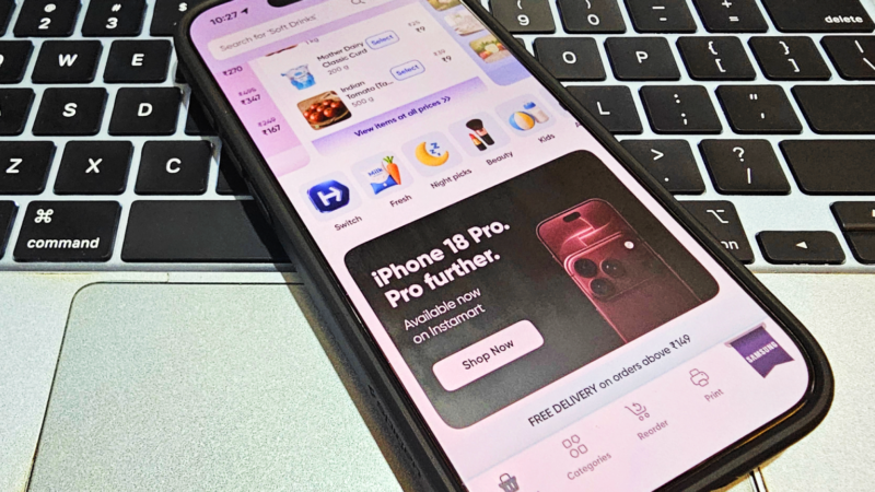 In India, the iPhone 18 Pro Can Now Be Delivered in Just 10 Minutes